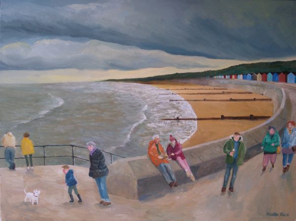 Seaside painting by Keith Bird